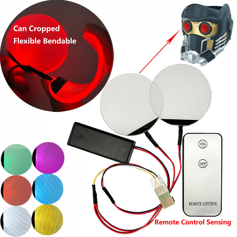 Cosplay Prop Kit - Halloween redondo Control remoto detección Flexible
