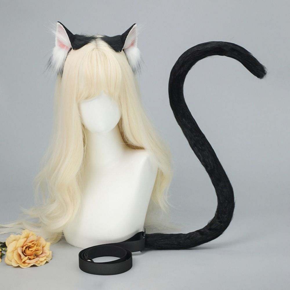Cosplay Prop Kit - Nueva Diadema Realista con Orejas de