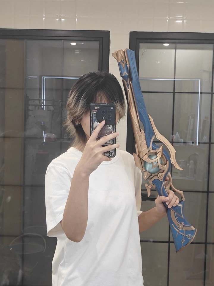 Anaxa Cosplay Prop - Réplica de la Pistola Anaxagoras de