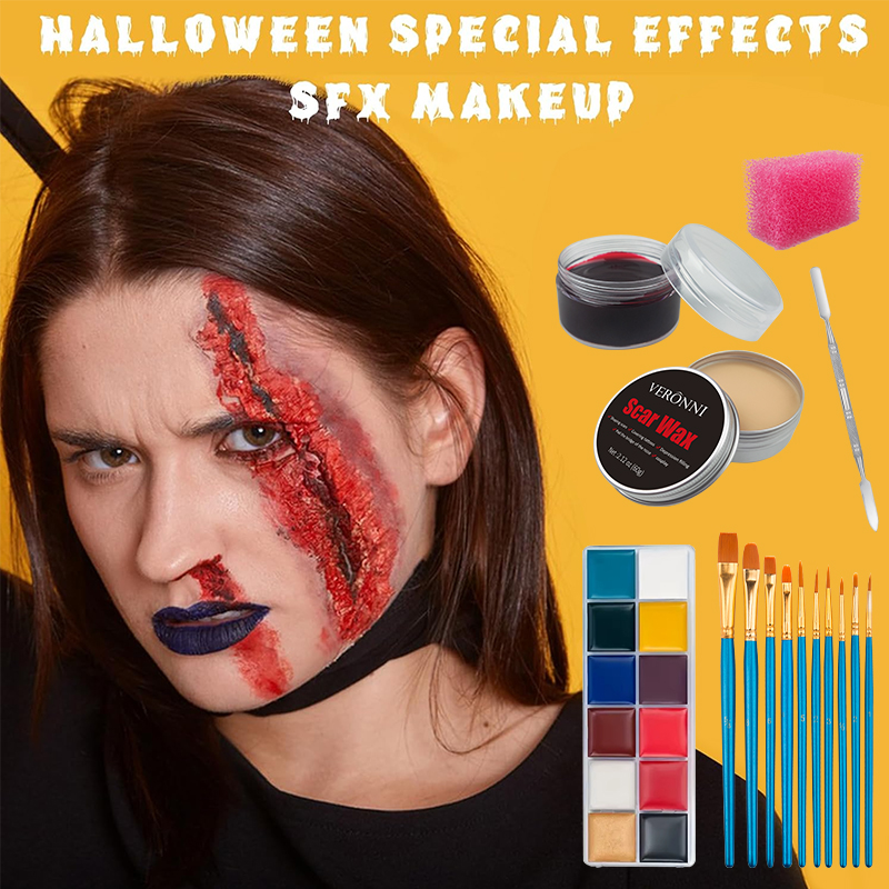 Body Paint Sfx - Kit de maquillaje SFX, pintura al