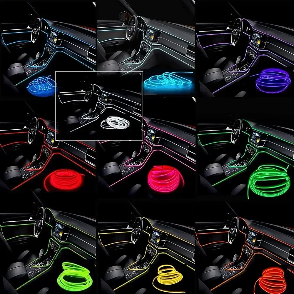 Tira de luces Led para Interio - Led El Wire reseña y precio