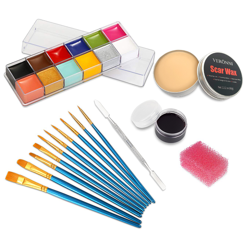 Kit de maquillaje SFX, 20 colo - Body Paint Sfx reseña y precio