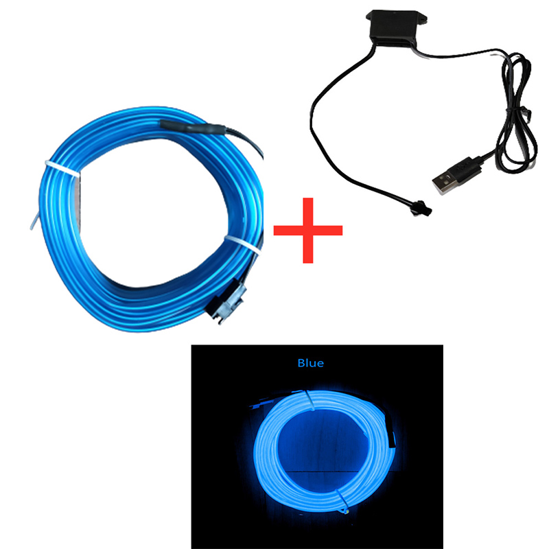 Tira de Luces LED para el Inte - Led El Wire reseña y precio