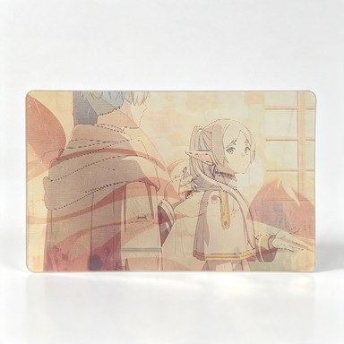 Tarjeta coleccionable lenticul - Frieren Cosplay Prop reseña y precio