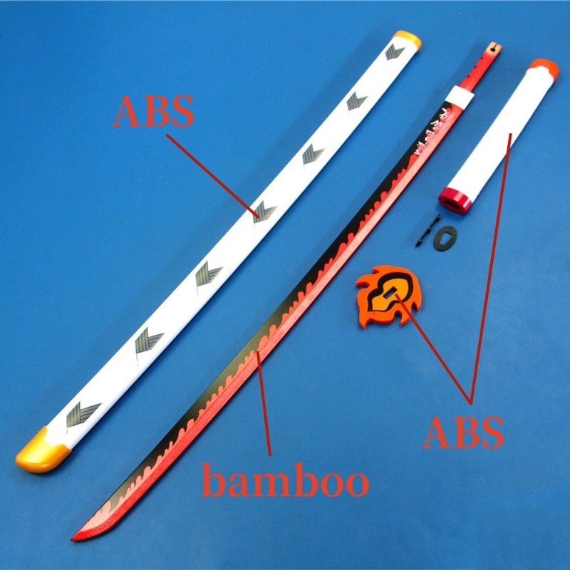 Katana de Anime Japonés de 41  - Cosplay Prop Knife reseña y precio