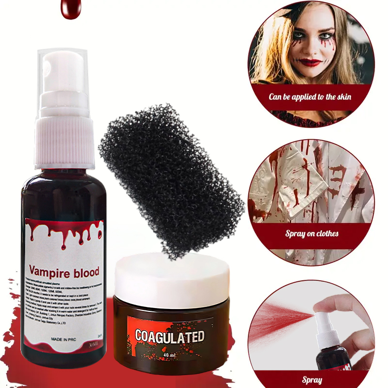 Kit de Maquillaje de Sangre Fa - Body Paint Sfx reseña y precio