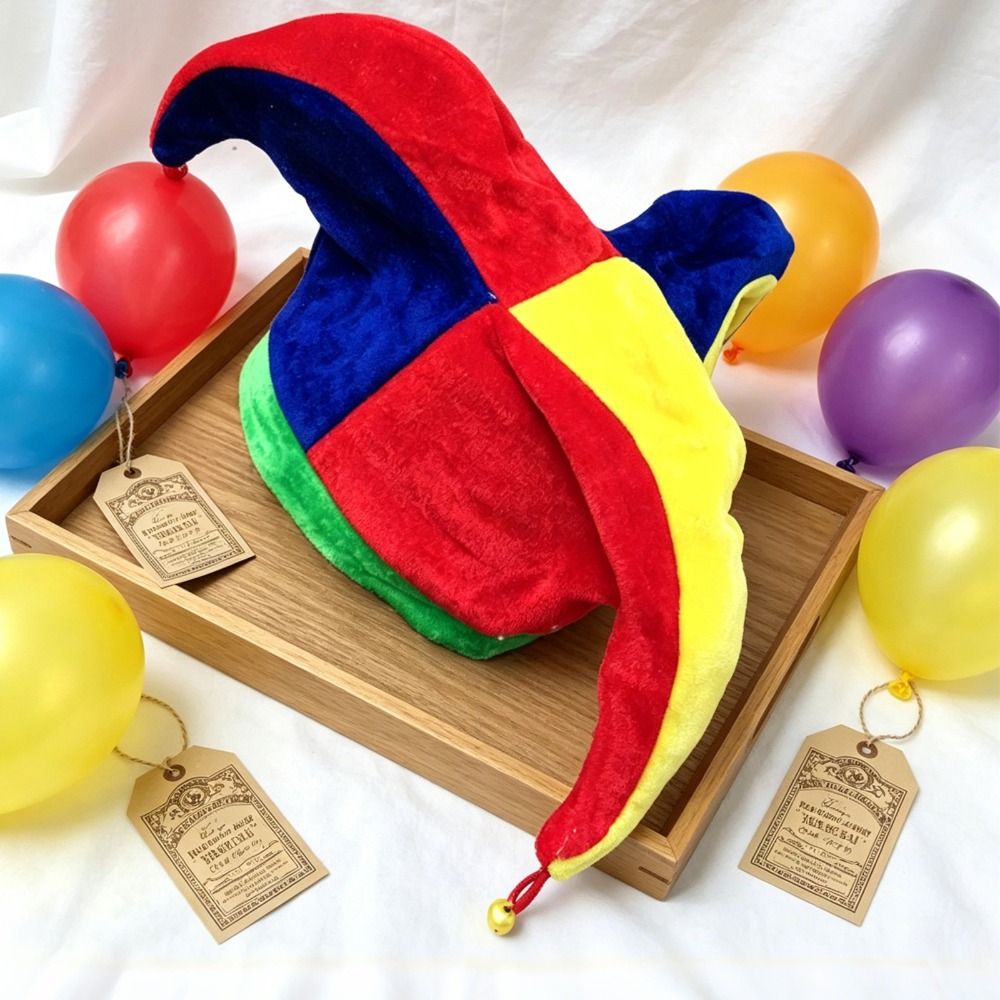Gorro de Payaso Multicolor con - Free Cosplay Prop Patterns reseña y precio