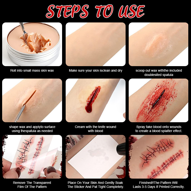 Maquillaje de Efectos Especial - Body Paint Sfx reseña y precio