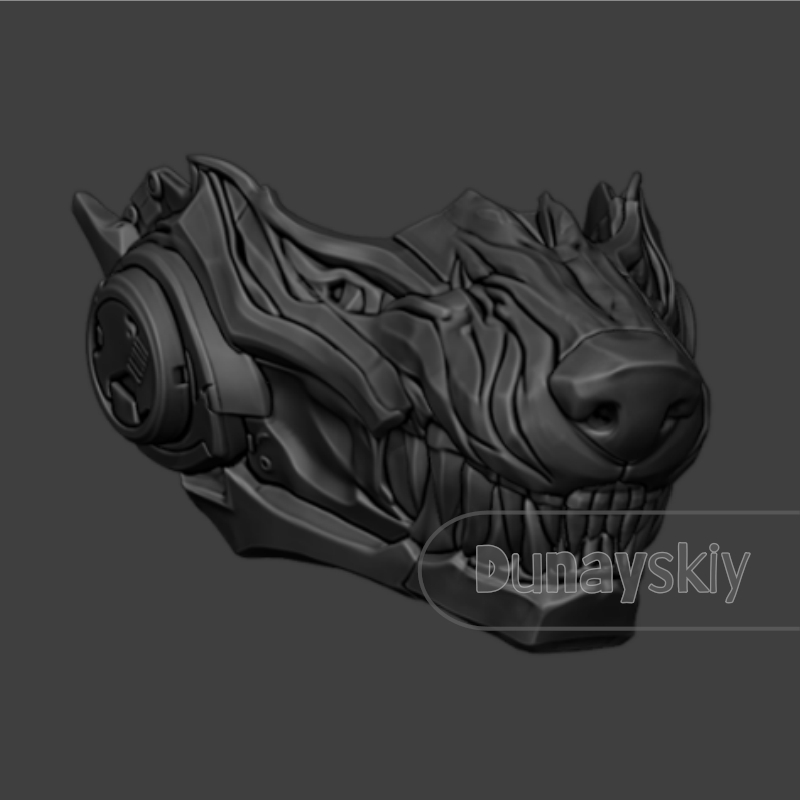 Máscara de lobo Valko de Love  - Cosplay Prop 3D Print reseña y precio