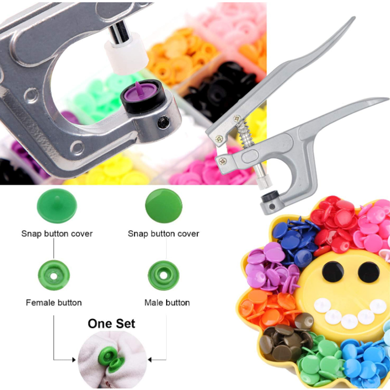 Botones a presión y alicates a - Snap Plier Setter reseña y precio