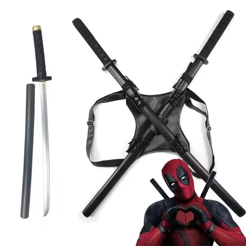 2025 nuevo 61cm Deadpool Katan - Cosplay Prop Knife reseña y precio