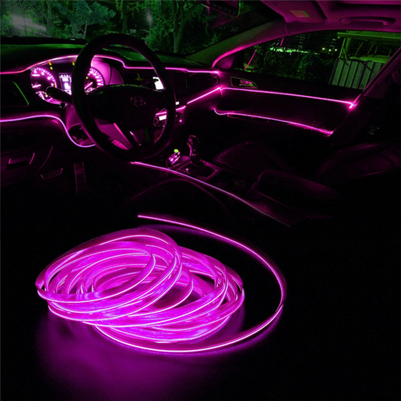 2M Car Interior Led Strip Ligh - Led El Wire reseña y precio