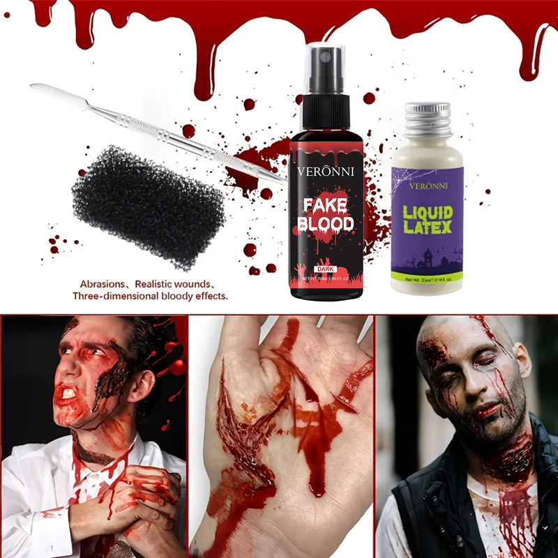Kit de maquillaje SFX de látex - Body Paint Sfx reseña y precio