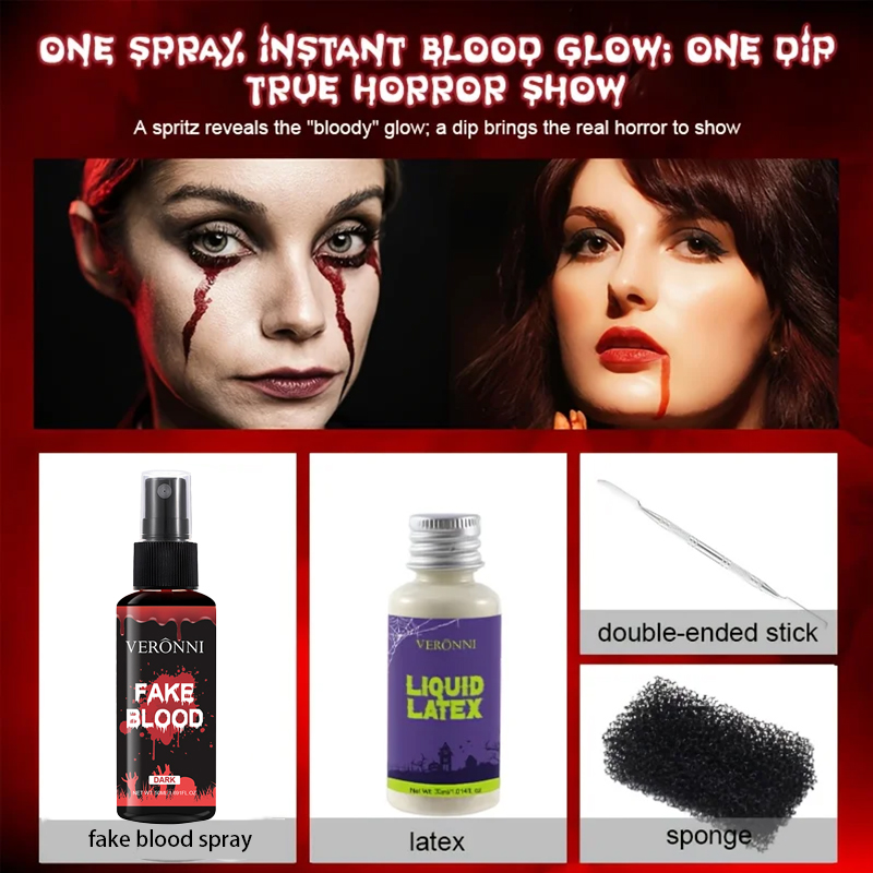 Kit de maquillaje SFX de látex - Body Paint Sfx reseña y precio
