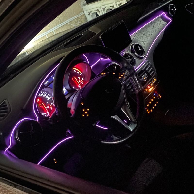 5m, iluminación interior de la - Led El Wire reseña y precio