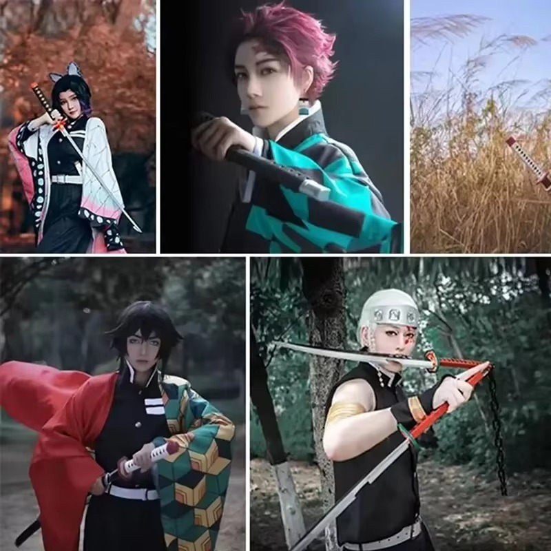 Espada Ninja de Anime Demon Sl - Cosplay Prop Katana reseña y precio