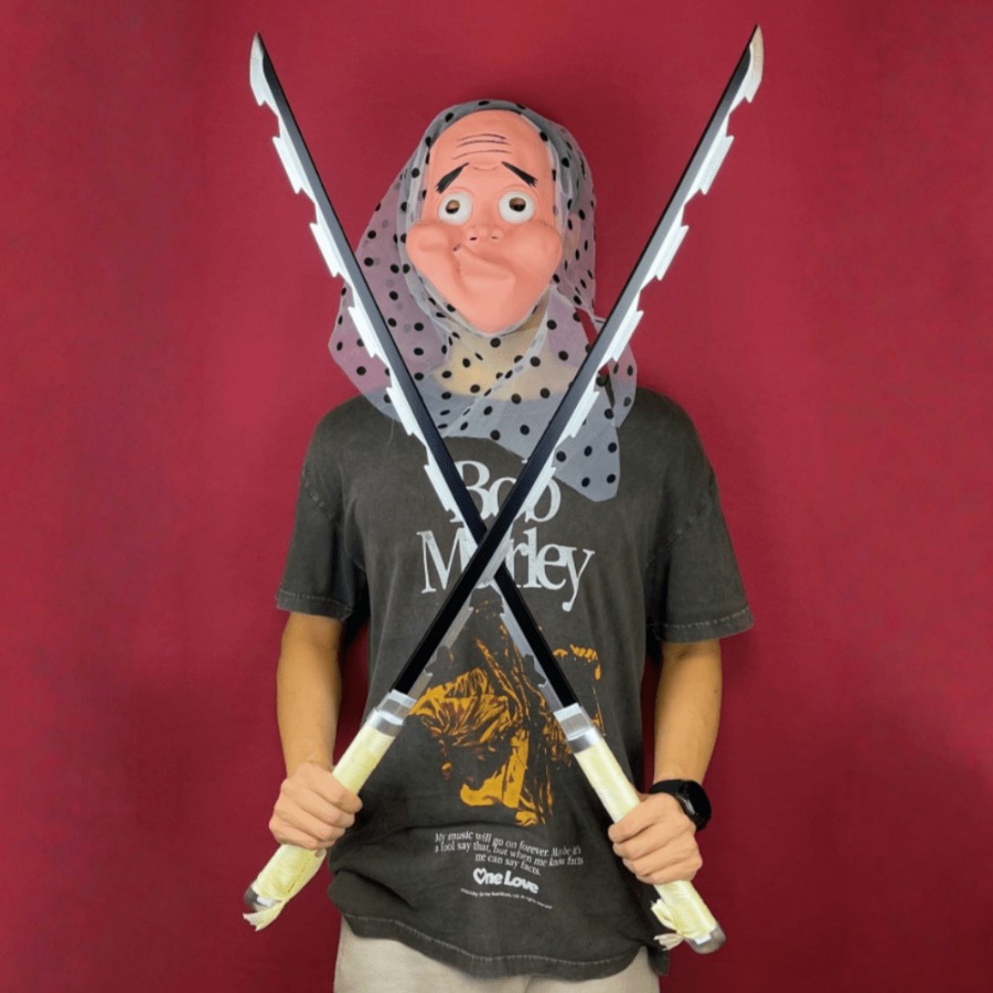 40 pulgadas Demon Slayer Inosu - Cosplay Prop Katana reseña y precio