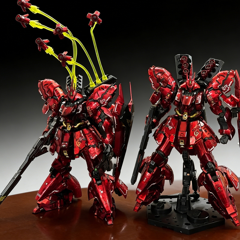 STAR RG 1/144 Sazabi Kit de Mo - Bandai Gundam Rg reseña y precio