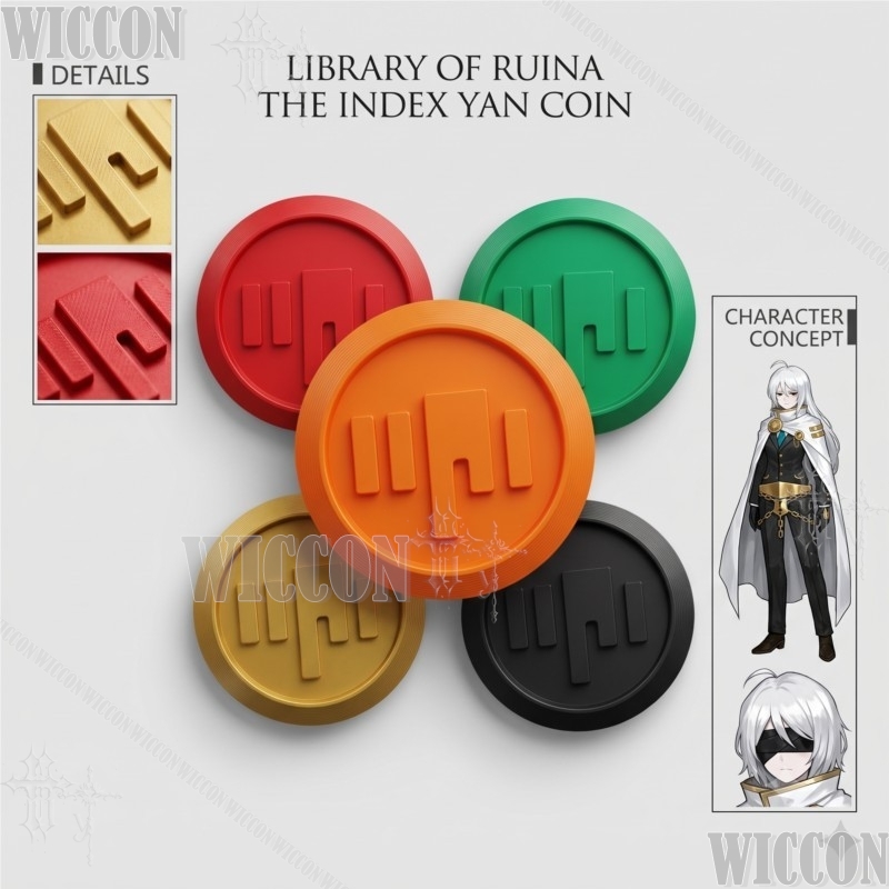 Library Of Ruina The Index Yan - Cosplay Prop 3D Print reseña y precio